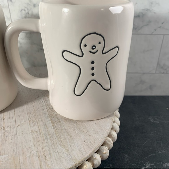 - Rae Dunn set of 2 hot cocoa mugs - Picture 5 of 7